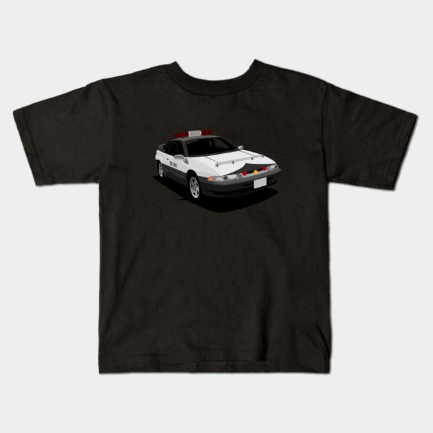 Subaru SVX Kids T-Shirt by TheArchitectsGarage